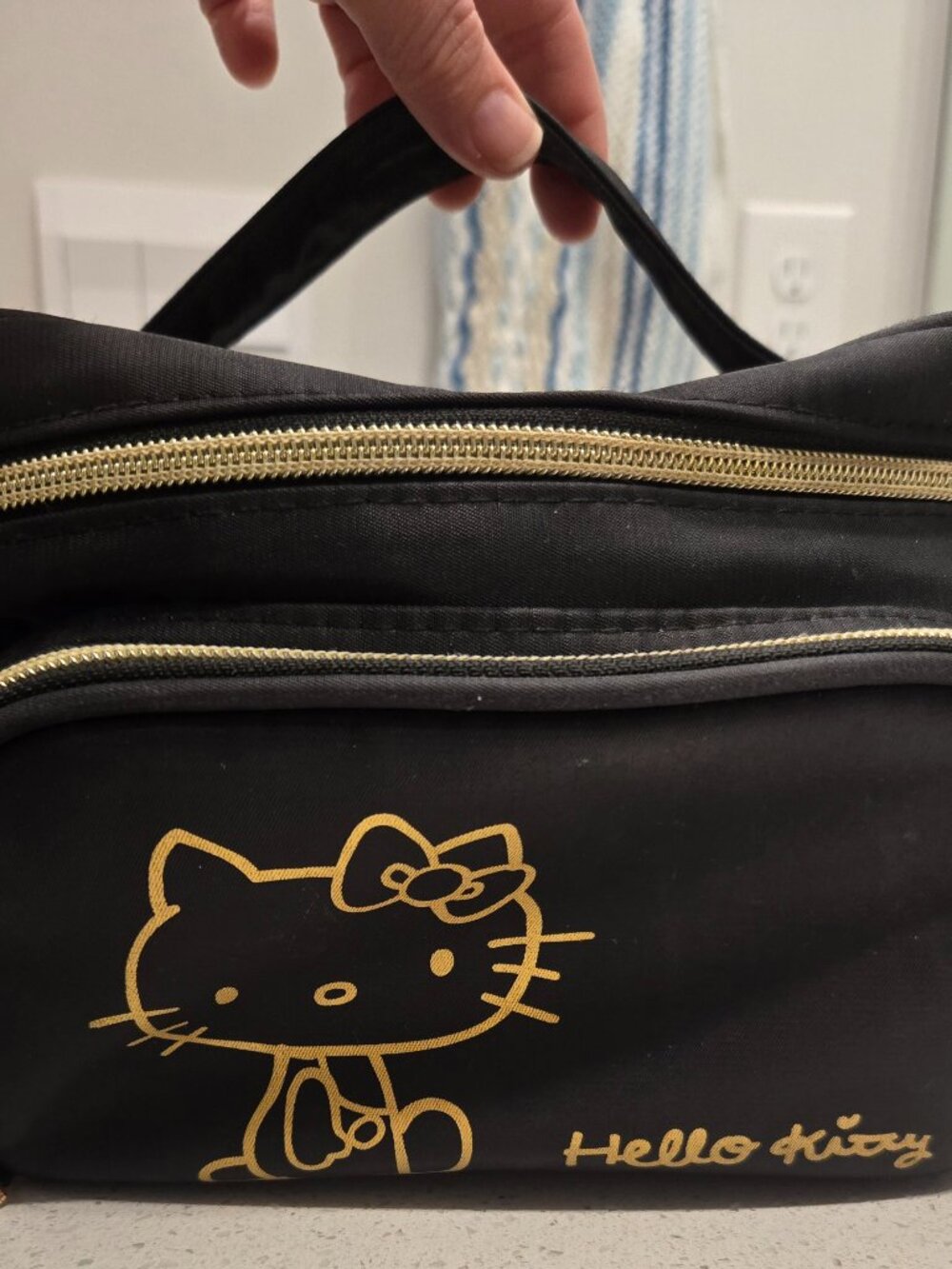 Hello Kitty cosmetic bag